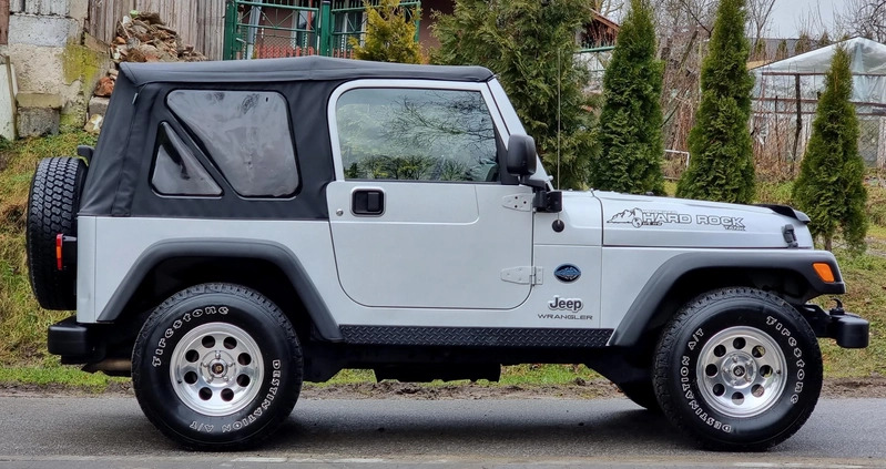 Jeep Wrangler cena 72600 przebieg: 223000, rok produkcji 2004 z Dynów małe 742